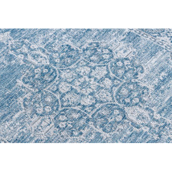 Dywan SZNURKOWY SIZAL LOFT 21213 Ornament niebieski / srebrny / kość słoniowa 80x150cm Dywan SZNURKOWY SIZAL LOFT 21213 Ornament niebieski / srebrny / kość słoniowa 80x150cm