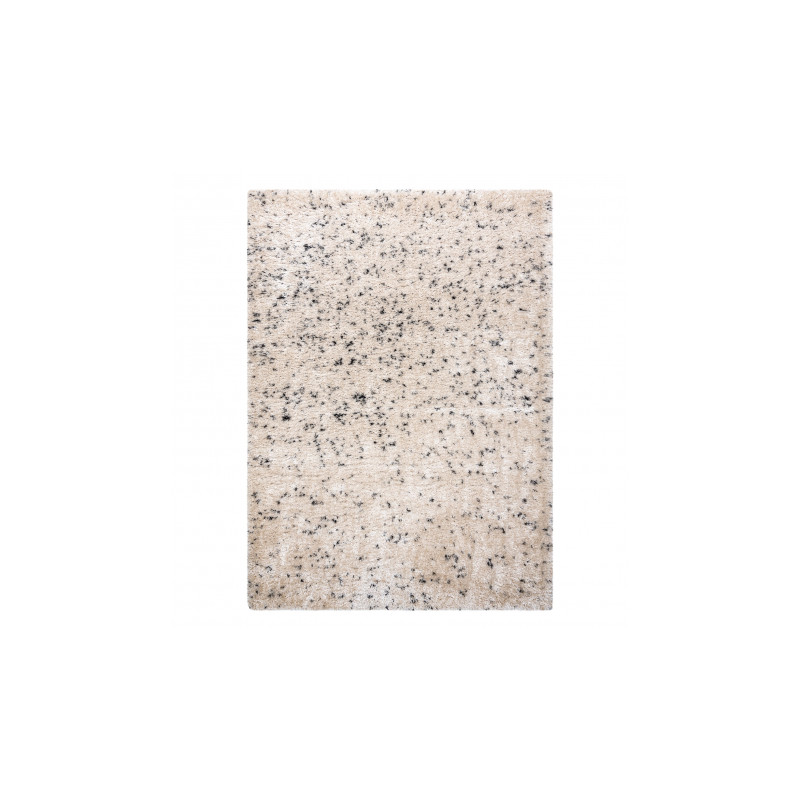 Dywan FLUFFY 2372 shaggy sól i pieprz - krem / antracyt 120x170cm