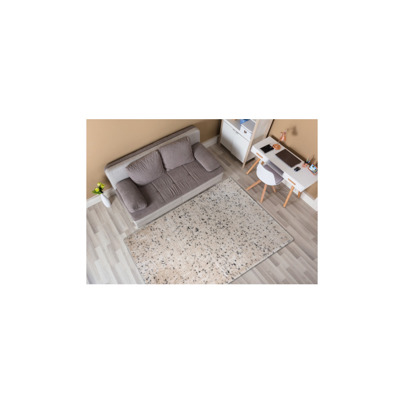 Dywan FLUFFY 2372 shaggy sól i pieprz - krem / antracyt 180x270cm Dywan FLUFFY 2372 shaggy sól i pieprz - krem / antracyt 180x270cm