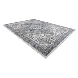 Dywan OHIO Z431A ramka, ornament - Strukturalny, dwa poziomy runa krem / szary 120x170cm Dywan OHIO Z431A ramka, ornament - Strukturalny, dwa poziomy runa krem / szary 120x170cm