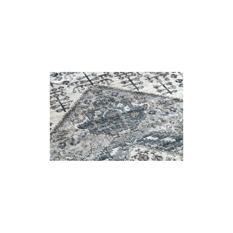 Dywan OHIO Z431A ramka, ornament - Strukturalny, dwa poziomy runa krem / szary 120x170cm Dywan OHIO Z431A ramka, ornament - Strukturalny, dwa poziomy runa krem / szary 120x170cm