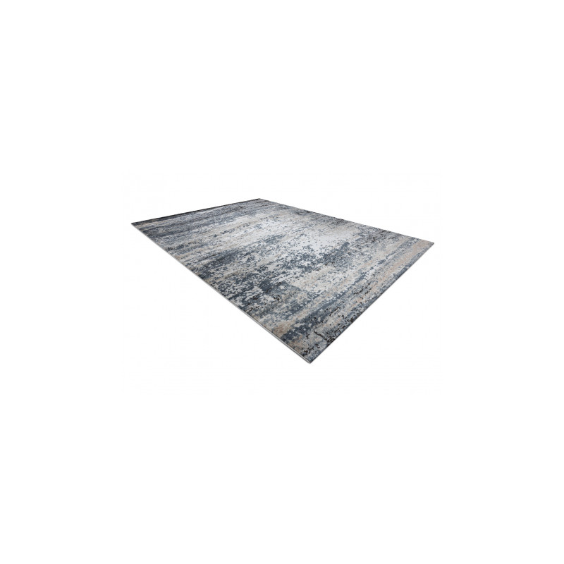 Dywan OHIO CB10A beton - Strukturalny, dwa poziomy runa krem / niebieski 80x150cm Dywan OHIO CB10A beton - Strukturalny, dwa poziomy runa krem / niebieski 80x150cm