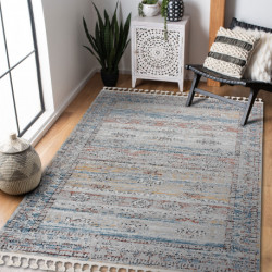 Dywan nowoczesny BELLE BN25A beż / niebieski Frędzle 160x220cm Dywan nowoczesny BELLE BN25A beż / niebieski Frędzle 160x220cm