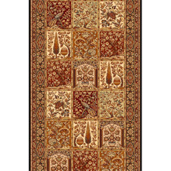 Chodnik Agnella Isfahan Timor Czarny