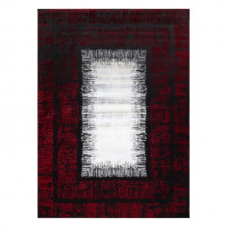 Dywan JAVA nowoczesny 1523 Ramka czerwony / kość słoniowa 160x230cm