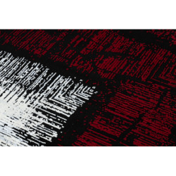 Dywan JAVA nowoczesny 1523 Ramka czerwony / kość słoniowa 160x230cm