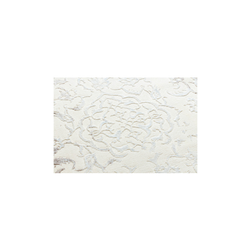 Dywan CORE 247A Ornament Vintage - Strukturalny, dwa poziomy runa, krem / brązowy 200x290cm