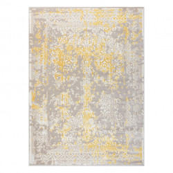 Dywan CORE 3807 Ornament Vintage - Strukturalny, dwa poziomy runa, beż / złoty 140x190cm