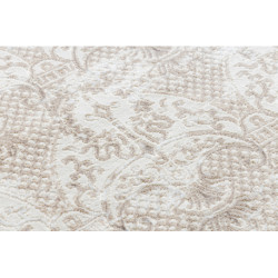Dywan CORE 3824 Ornament Vintage - Strukturalny, dwa poziomy runa, krem / brązowy 120x170cm Dywan CORE 3824 Ornament Vintage - Strukturalny, dwa poziomy runa, krem / brązowy 120x170cm