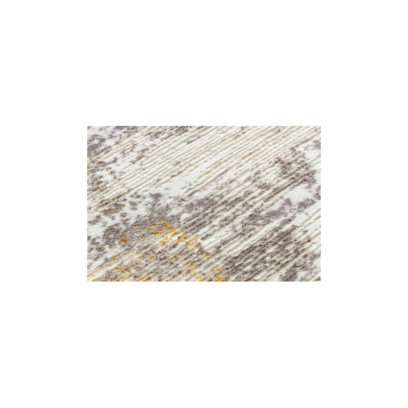Dywan CORE W9775 Ramka, Przecierany - Strukturalny, dwa poziomy runa, kość słoniowa / beż 160x220cm