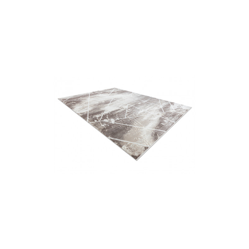 Dywan CORE 1818 Geometryczny - Strukturalny, dwa poziomy runa, kość słoniowa / biały 180x270cm Dywan CORE 1818 Geometryczny - Strukturalny, dwa poziomy runa, kość słoniowa / biały 180x270cm