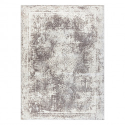 Dywan CORE W9784 Rozeta Vintage - Strukturalny, dwa poziomy runa, beż 80x150cm