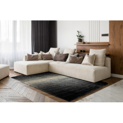 Dywan shaggy FLIM 007-B6 nowoczesny, Pasy - Strukturalny, szary 160x220cm Dywan shaggy FLIM 007-B6 nowoczesny, Pasy - Strukturalny, szary 160x220cm