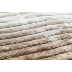 Dywan shaggy FLIM 006-B5 nowoczesny, Fale - Strukturalny, beż 160x220cm Dywan shaggy FLIM 006-B5 nowoczesny, Fale - Strukturalny, beż 160x220cm