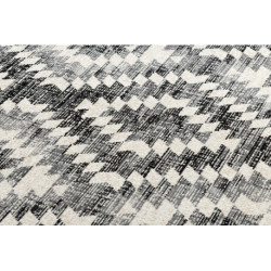 Dywan nowoczesny MUNDO D7461 romby 3D outdoor szary / beż 180x270cm
