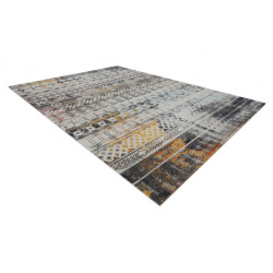 Dywan nowoczesny MUNDO E0591 boho, etniczny outdoor beż 80x250cm