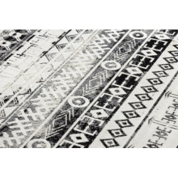 Dywan nowoczesny MUNDO E0592 etniczny outdoor beż / czarny 180x270cm