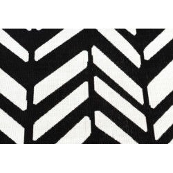 Dywan nowoczesny MUNDO E0571 jodełka, chevron outdoor beż / czarny 160x220cm