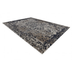 Dywan nowoczesny MUNDO E0681 ornament, ramka vintage outdoor beż / czarny 200x290cm Dywan nowoczesny MUNDO E0681 ornament, ramka vintage outdoor beż / czarny 200x290cm