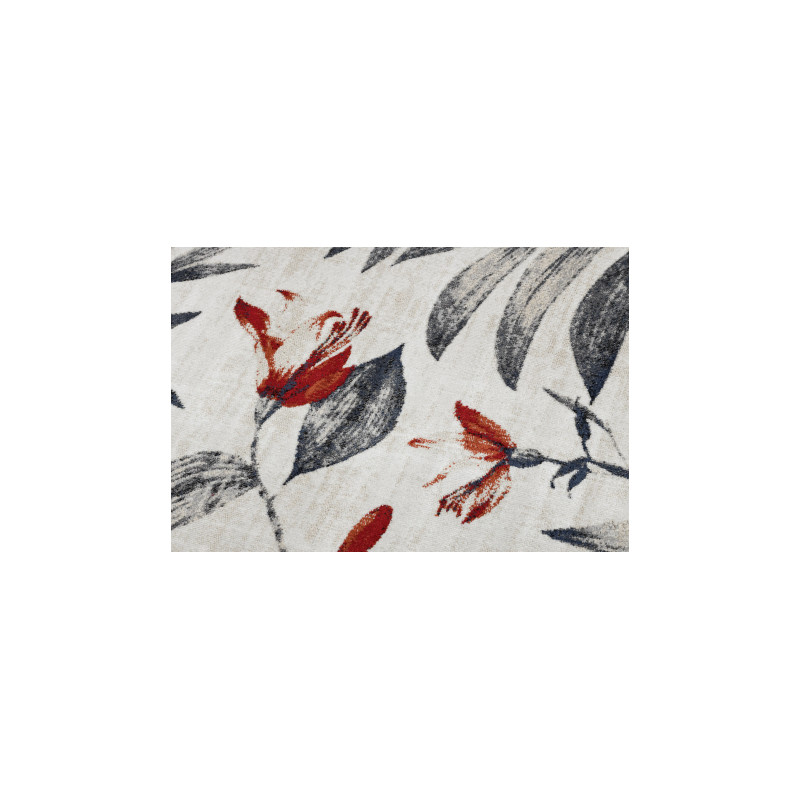 Dywan nowoczesny MUNDO E7181 liście outdoor beż / niebieski 180x270cm