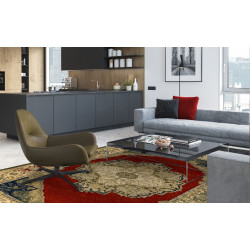 Dywan Dywilan Polonia Palazzo Velvet Red Dywan Dywilan Polonia Palazzo Velvet Red