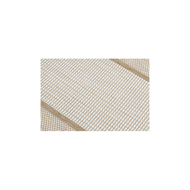 Dywan chodnik SZNURKOWY SIZAL SION Ramka 21782 płaskie tkanie ecru / beż 60x250cm