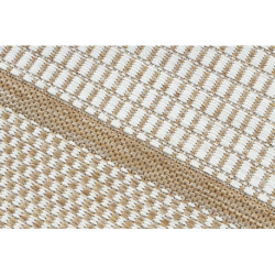 Dywan chodnik SZNURKOWY SIZAL SION Ramka 21782 płaskie tkanie ecru / beż 60x250cm