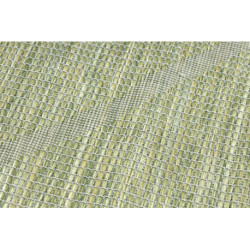 Dywan SZNURKOWY SIZAL płaskotkany PATIO 3075 romby zielony / beż 117x170cm