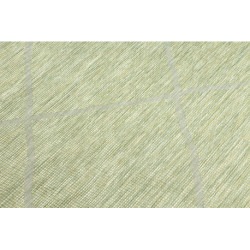 Dywan SZNURKOWY SIZAL płaskotkany PATIO 3075 romby zielony / beż 155x220cm