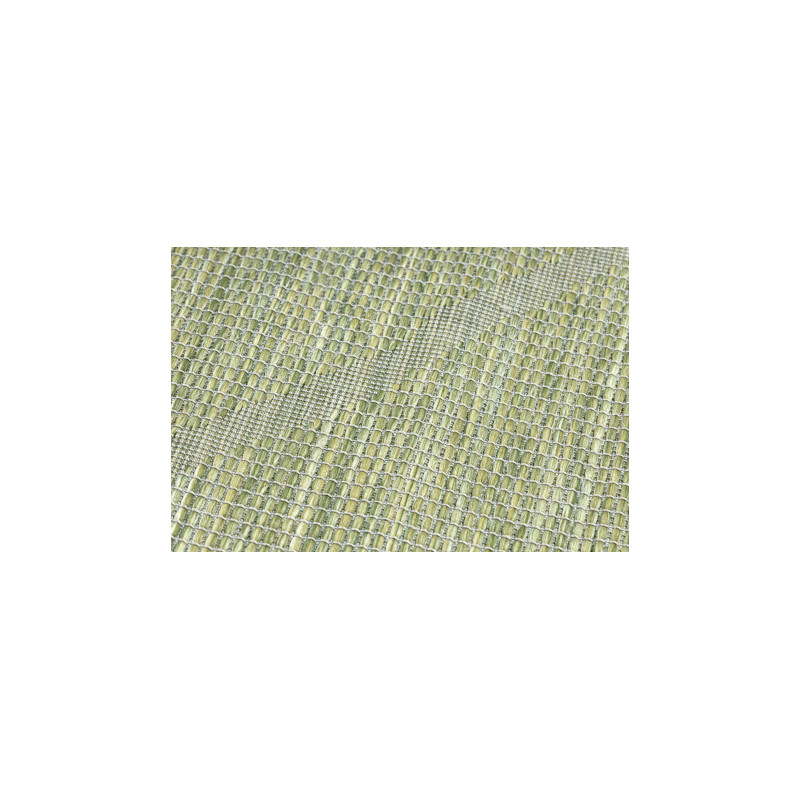 Dywan SZNURKOWY SIZAL płaskotkany PATIO 3075 romby zielony / beż 155x220cm