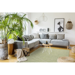 Dywan SZNURKOWY SIZAL płaskotkany PATIO 3075 romby zielony / beż 194x290cm Dywan SZNURKOWY SIZAL płaskotkany PATIO 3075 romby zielony / beż 194x290cm