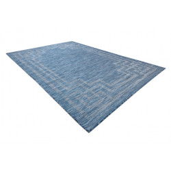 Dywan SZNURKOWY SIZAL płaskotkany PATIO 3071 grecki granat / beż 117x170cm