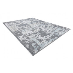 Dywan Strukturalny SOLE D3812 Ornament - płasko tkany szary / beż 80x150cm