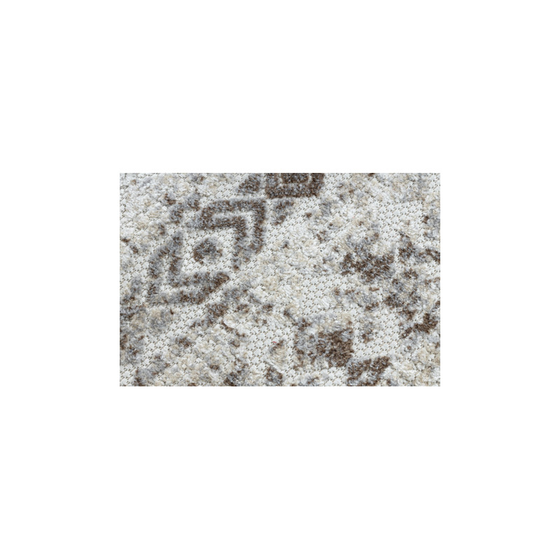 Dywan Strukturalny SOLE D3732 Aztecki, romby - płasko tkany beż 180x270cm Dywan Strukturalny SOLE D3732 Aztecki, romby - płasko tkany beż 180x270cm