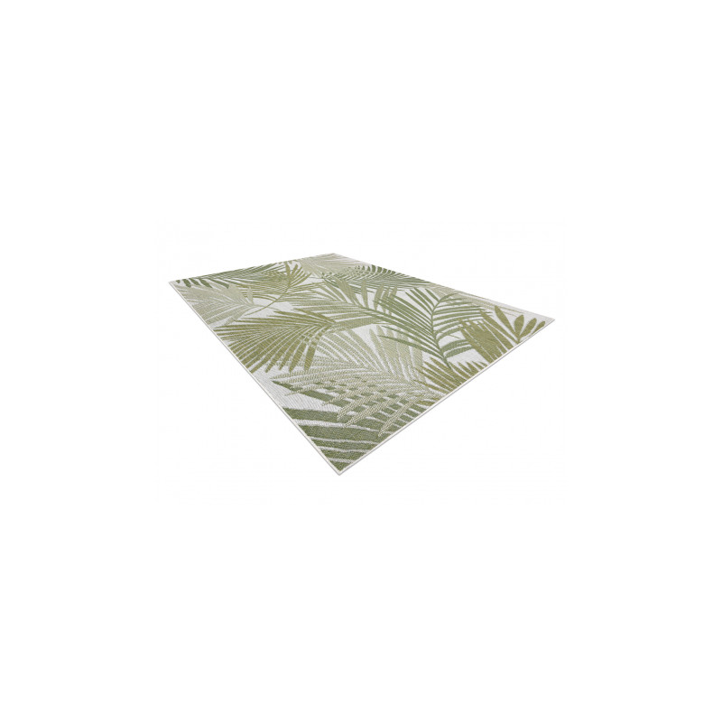 Dywan SZNURKOWY SIZAL SION Liście Palmy , tropikalny 2837 płaskie tkanie ecru / zielony 70x250cm Dywan SZNURKOWY SIZAL SION Liście Palmy , tropikalny 2837 płaskie tkanie ecru / zielony 70x250cm