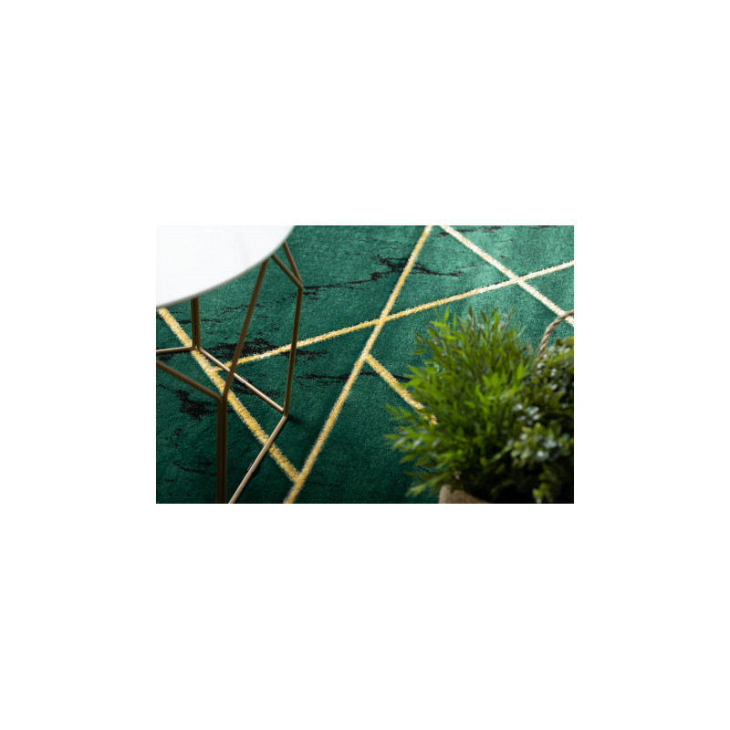 Dywan EMERALD ekskluzywny 1012 glamour, stylowy geometryczny, marmur butelkowa zieleń / złoty 240x330cm Dywan EMERALD ekskluzywny 1012 glamour, stylowy geometryczny, marmur butelkowa zieleń / złoty 240x330cm