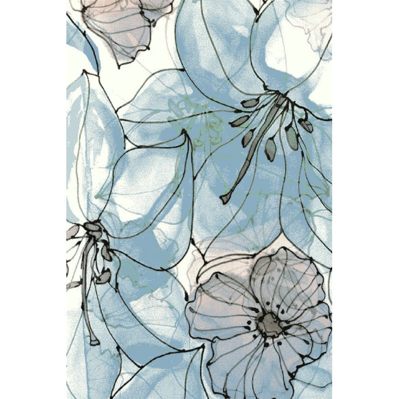 Dywan Dywilan Free Lila Blue Dywan Dywilan Free Lila Blue