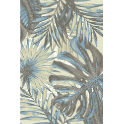 Dywan Dywilan Free Botanic Blue