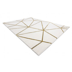 Dywan EMERALD ekskluzywny 1013 glamour, stylowy geometryczny krem / złoty 240x330cm Dywan EMERALD ekskluzywny 1013 glamour, stylowy geometryczny krem / złoty 240x330cm