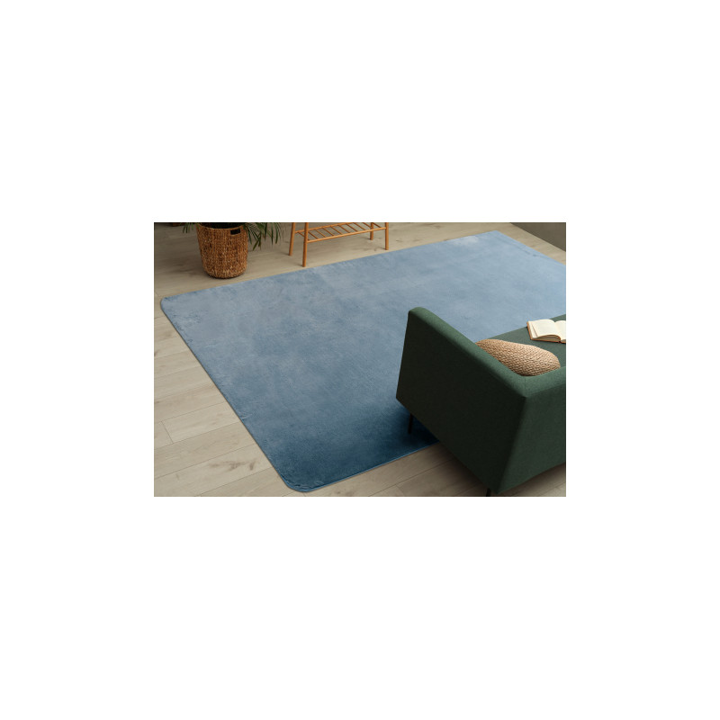 Dywan POSH Shaggy niebieski gruby, pluszowy, antypoślizgowy, do prania 160x220cm Dywan POSH Shaggy niebieski gruby, pluszowy, antypoślizgowy, do prania 160x220cm