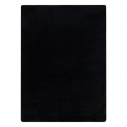 Dywan POSH Shaggy czarny gruby, pluszowy, antypoślizgowy, do prania 80x150cm