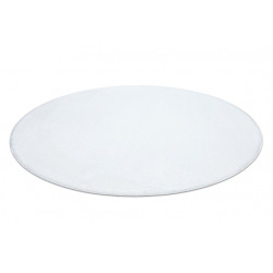 Dywan POSH koło Shaggy kość słoniowa gruby, pluszowy, antypoślizgowy, do prania koło 60cm