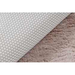 Dywan SHAPE 3106 Kwiatek Shaggy - brudny róż pluszowy, antypoślizgowy, do prania 80x80cm Dywan SHAPE 3106 Kwiatek Shaggy - brudny róż pluszowy, antypoślizgowy, do prania 80x80cm