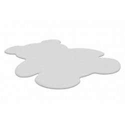 Dywan SHAPE 3146 Miś Shaggy - kość słoniowa pluszowy, antypoślizgowy, do prania 80x96cm Dywan SHAPE 3146 Miś Shaggy - kość słoniowa pluszowy, antypoślizgowy, do prania 80x96cm