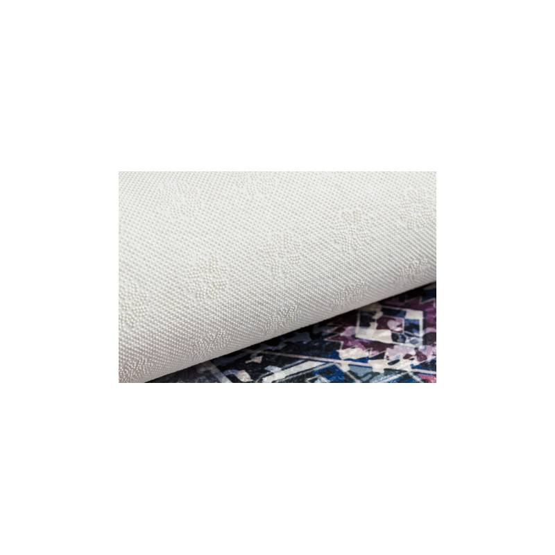 Dywan do prania ANDRE 1136 Orientalny vintage, antypoślizgowy - bordo / niebieski 120x170cm