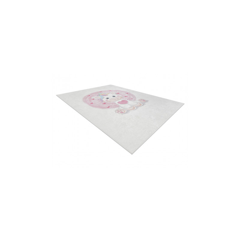 Dywan do prania BAMBINO 1128 Jednorożec, dla dzieci, antypoślizgowy - krem 140x190cm Dywan do prania BAMBINO 1128 Jednorożec, dla dzieci, antypoślizgowy - krem 140x190cm