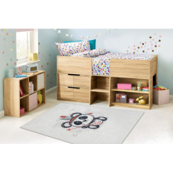 Dywan do prania BAMBINO 1129 Panda dla dzieci, antypoślizgowy - krem 140x190cm Dywan do prania BAMBINO 1129 Panda dla dzieci, antypoślizgowy - krem 140x190cm
