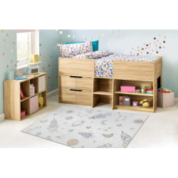 Dywan do prania BAMBINO 1278 Kosmos, rakieta dla dzieci, antypoślizgowy - krem 140x190cm Dywan do prania BAMBINO 1278 Kosmos, rakieta dla dzieci, antypoślizgowy - krem 140x190cm