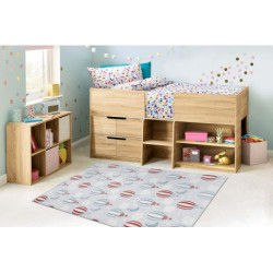 Dywan do prania BAMBINO 1349 Balony, chmurki dla dzieci, antypoślizgowy - szary 160x220cm Dywan do prania BAMBINO 1349 Balony, chmurki dla dzieci, antypoślizgowy - szary 160x220cm