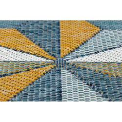 Dywan, chodnik SZNURKOWY SIZAL COOPER Mozaika, Trójkąty 22222 ecru / granat 60x300cm Dywan, chodnik SZNURKOWY SIZAL COOPER Mozaika, Trójkąty 22222 ecru / granat 60x300cm